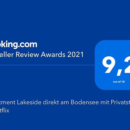 Auszeit Apartment Lakeside Mit Privatstrand FDH Exterior photo